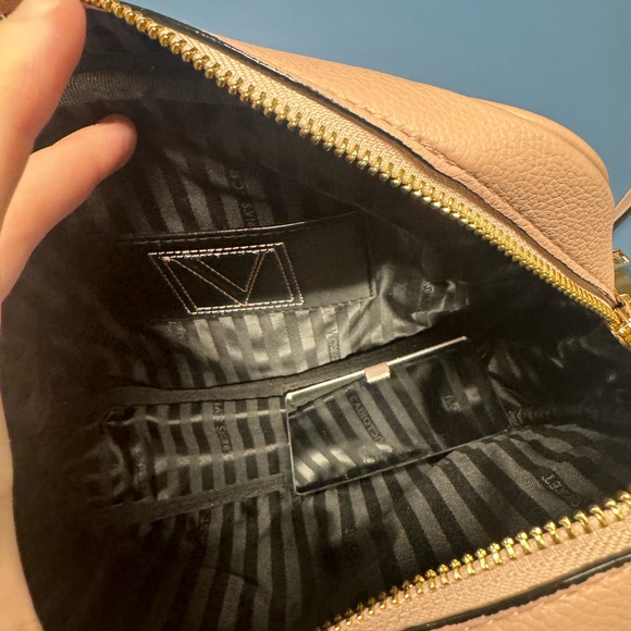 Pink Quilted Crossbody Bag - Picture 3 of 5